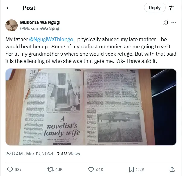 Mukuma�����ż��Ķ��ӣ���X�Ϸ����Ķ�̬��2024��5��13�գ����ƶ��ż�����Ű����abuse������